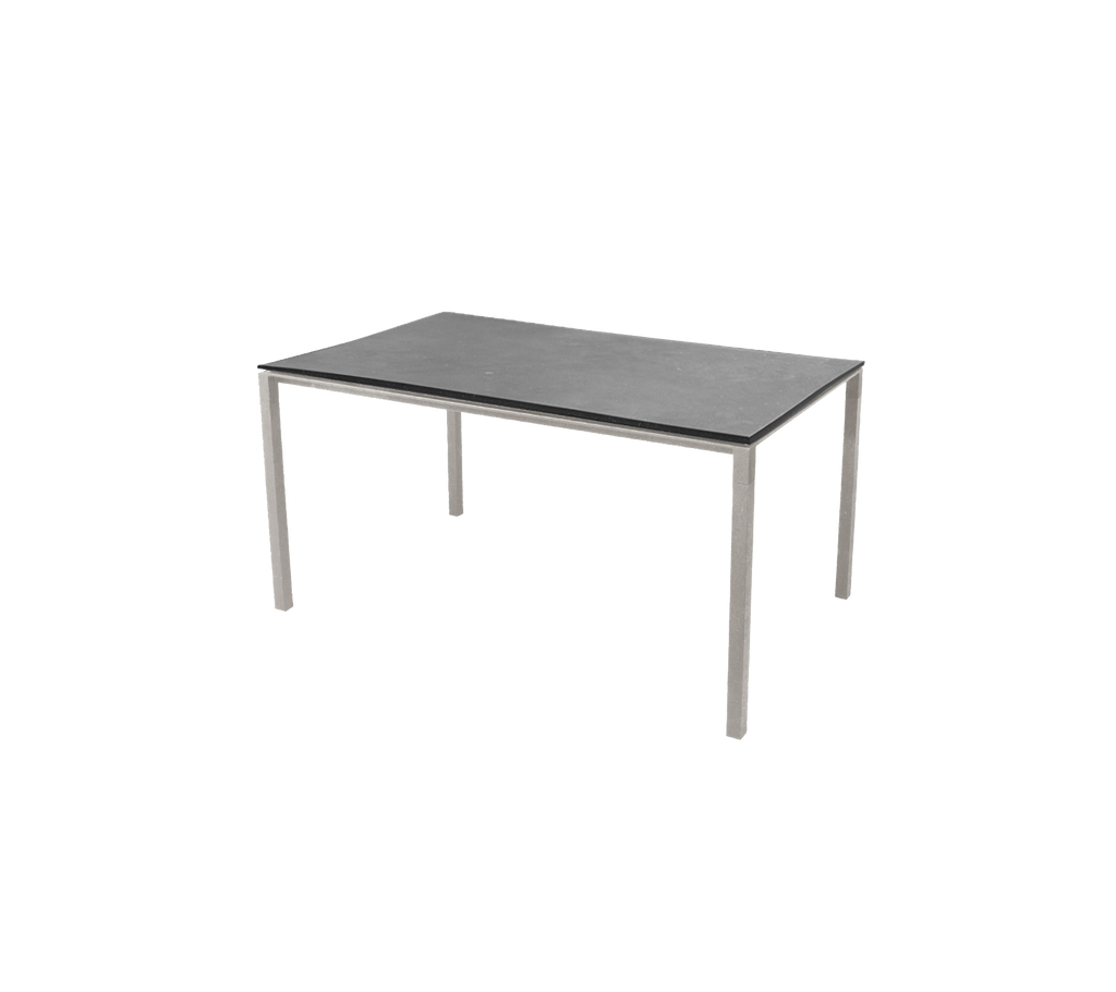 Pure dining table, 150x90 cm