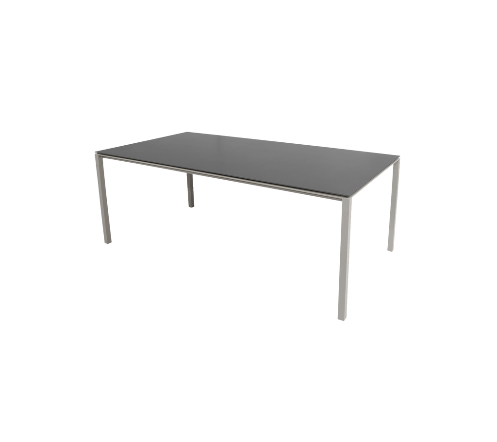 Pure dining table, 200x100 cm