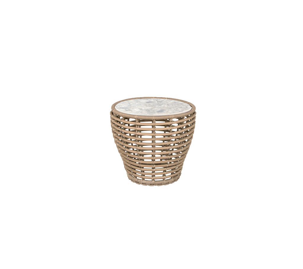 Basket coffee table, small