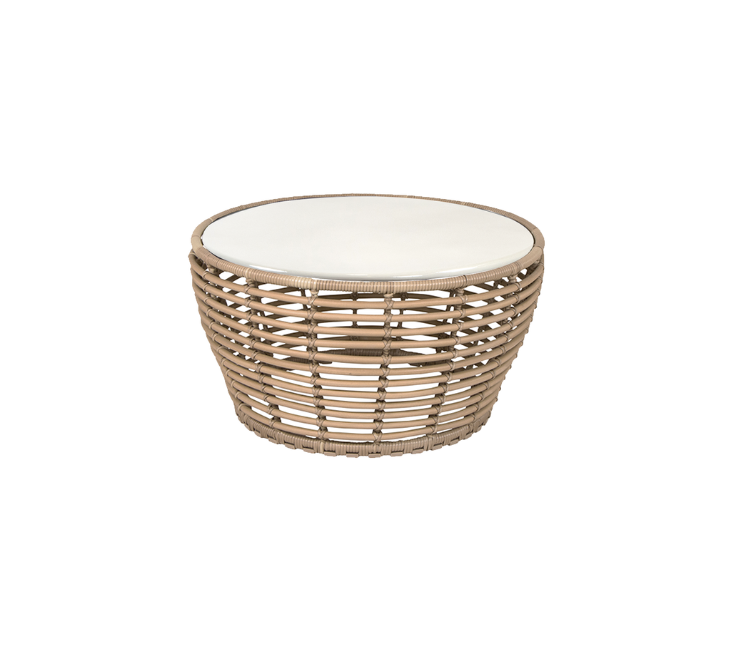 Basket coffee table, medium