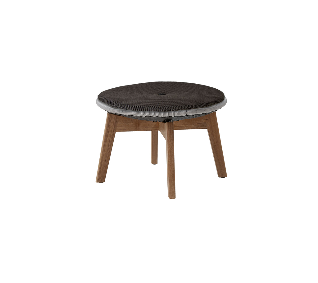 Peacock footstool/side table
