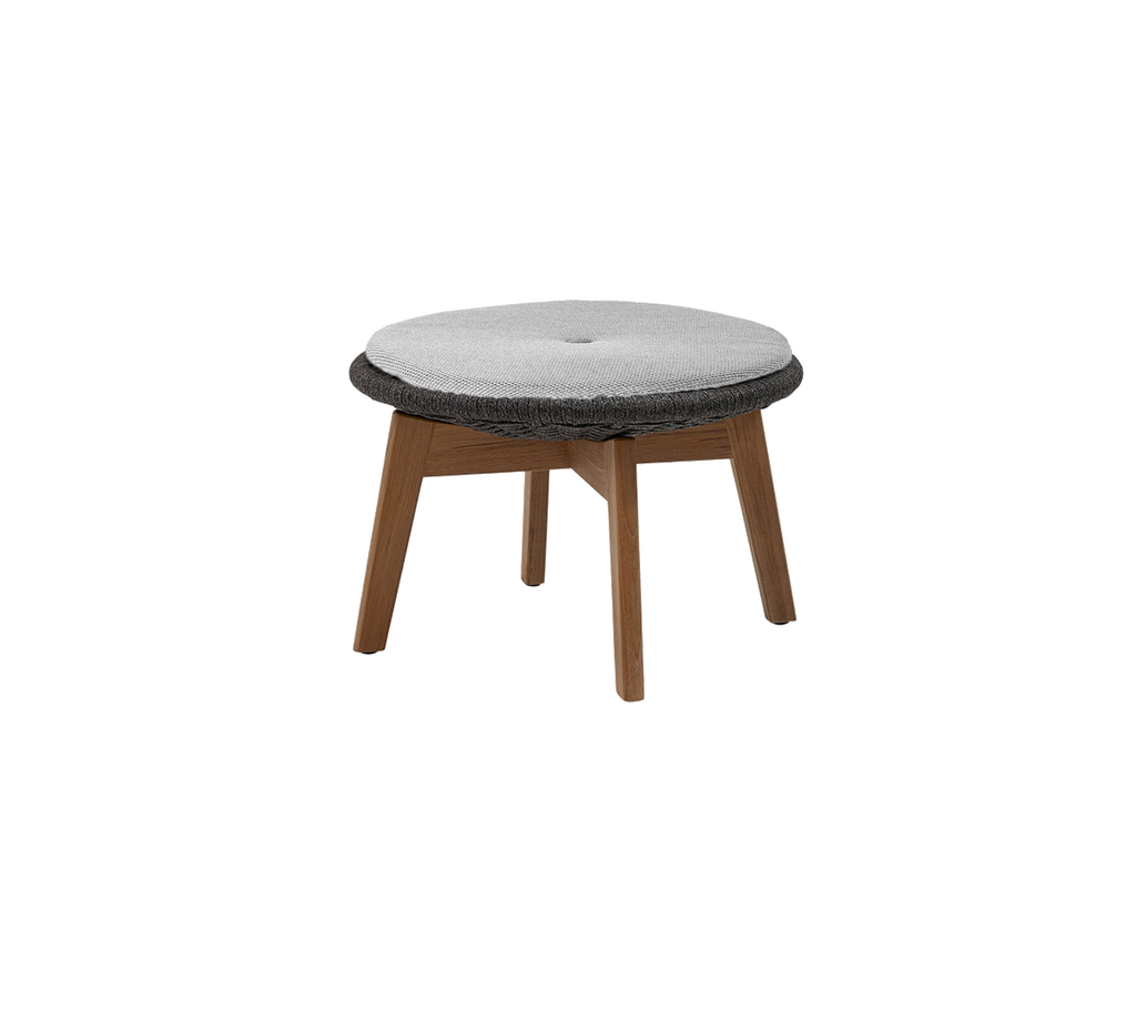 Peacock footstool/side table