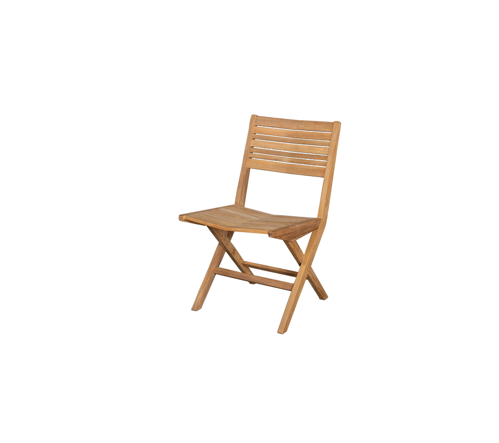 Flip folding chair