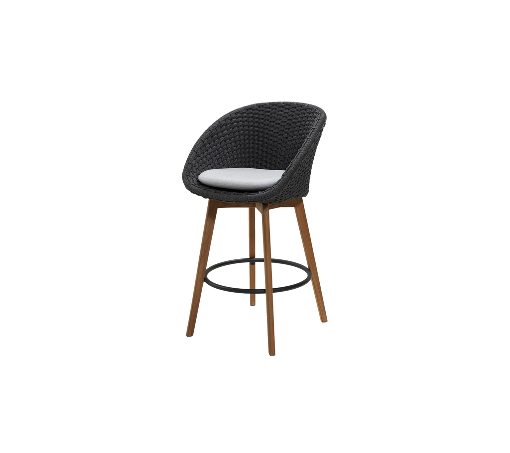 Peacock bar chair