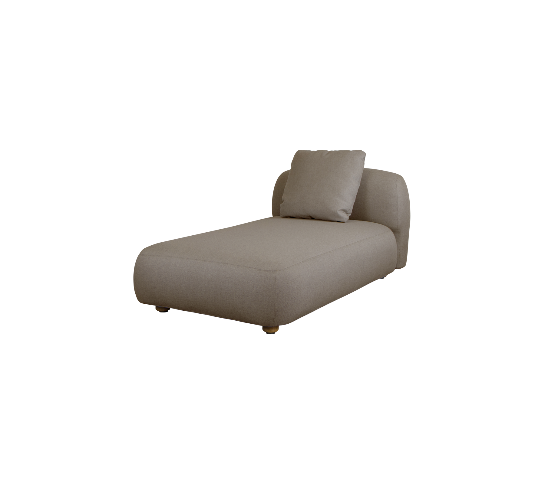 Capture 2-Seater Sofa Left Module - Taupe, AirTouch
