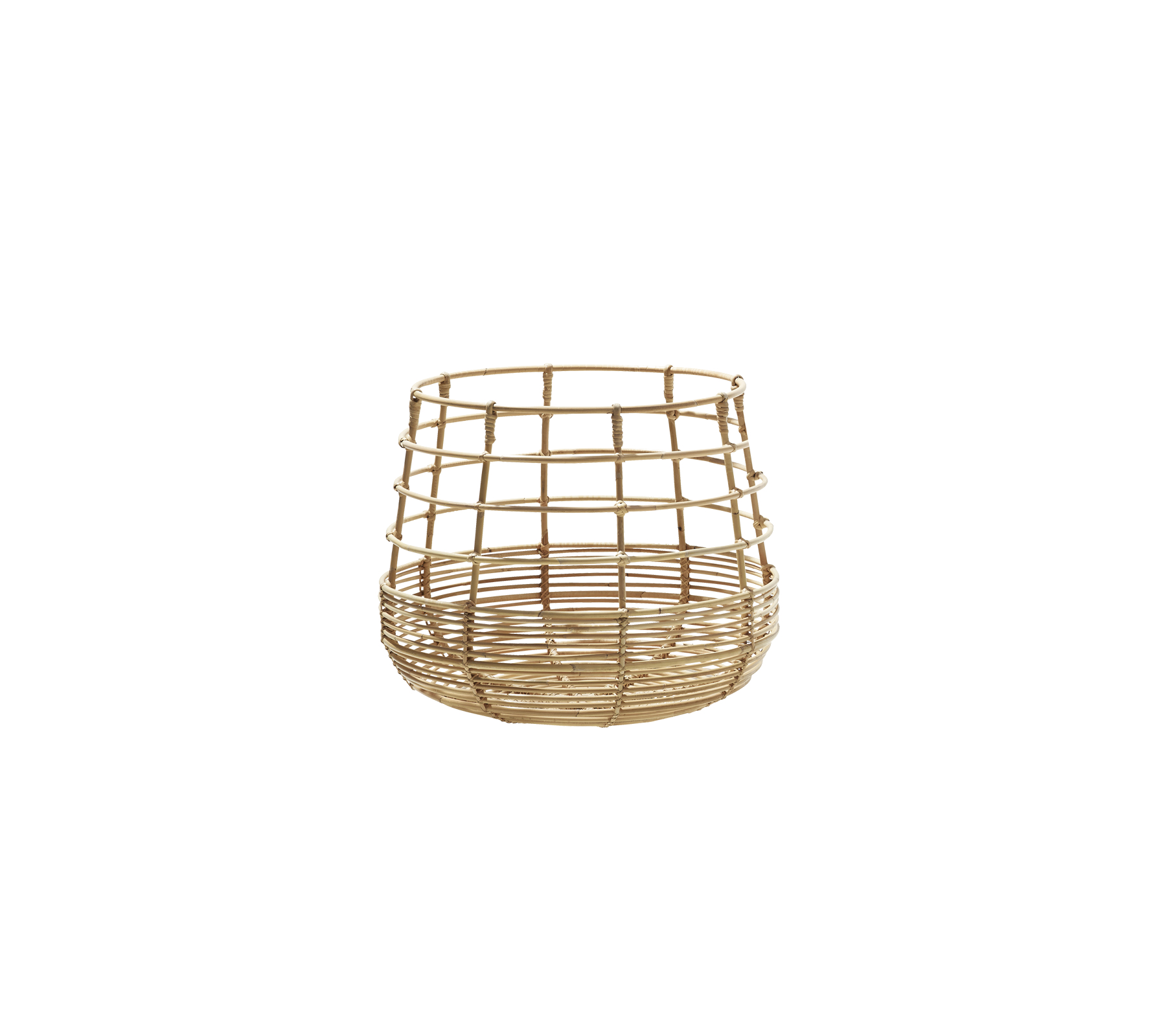 Sweep basket, round