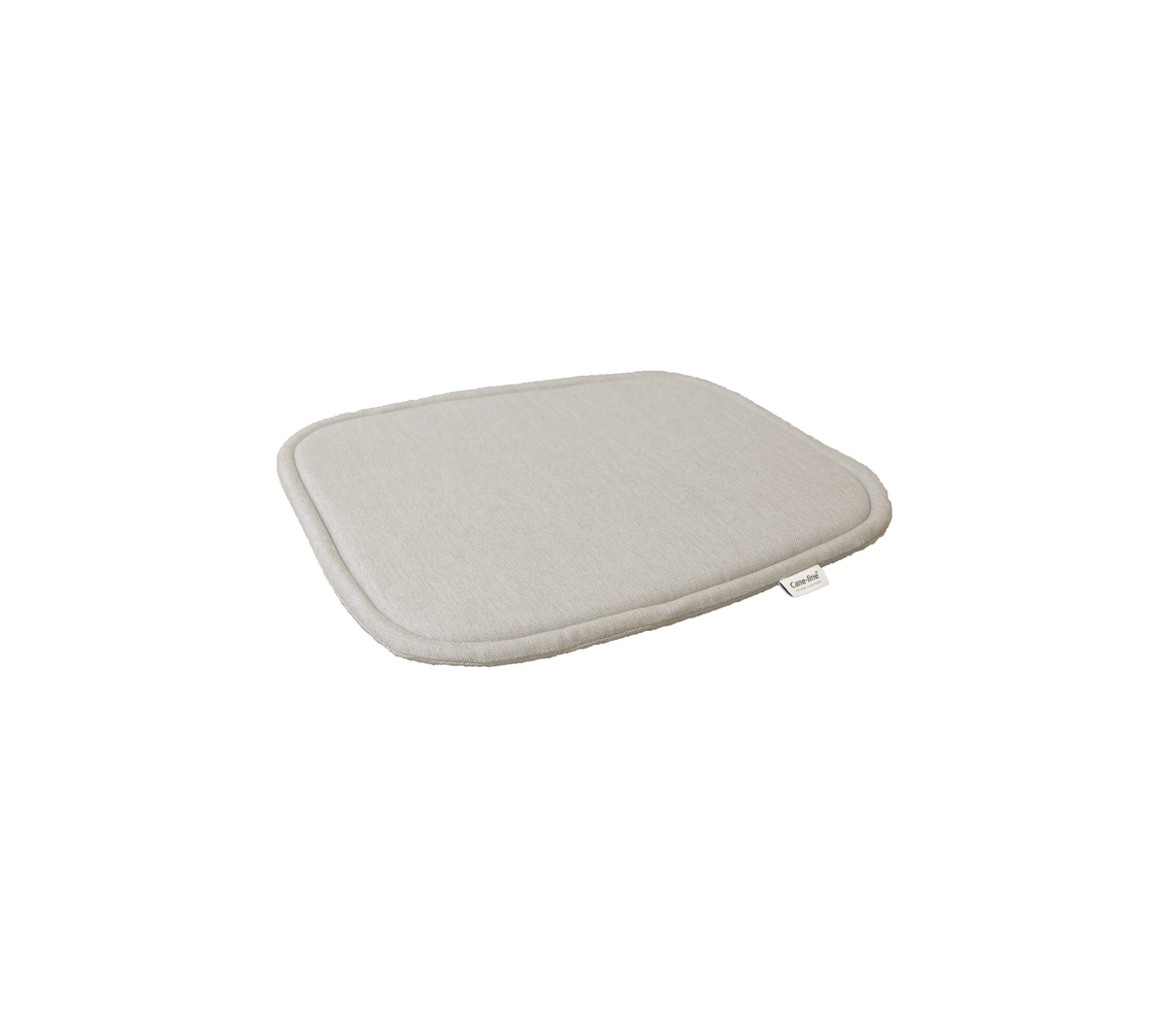 Light gray cushioned mat with a soft surface and rounded edges, designed for comfort and support in various settings.