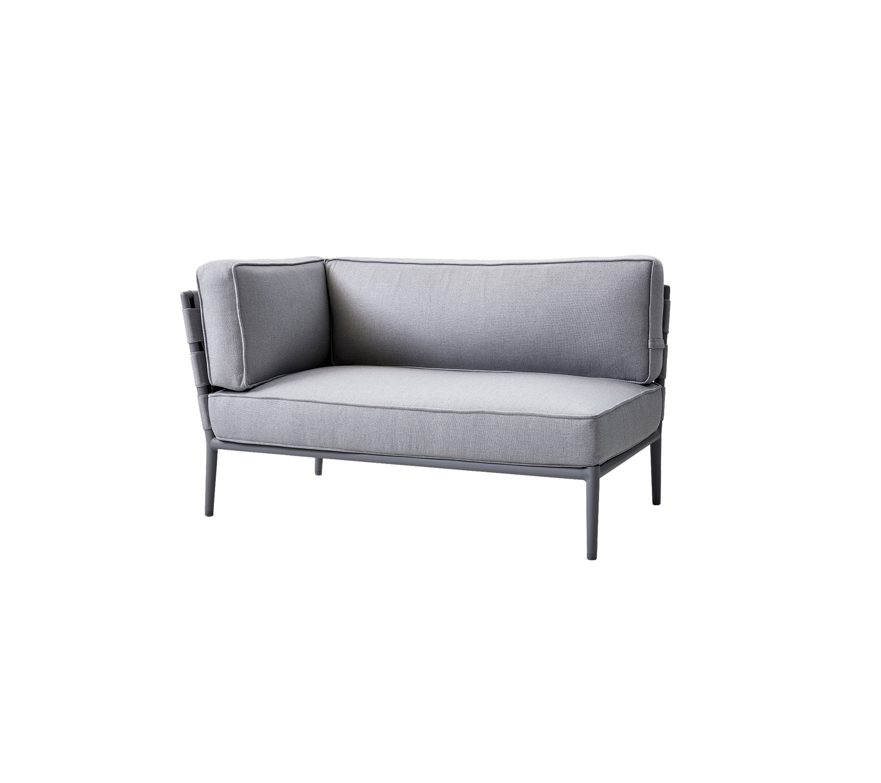 Conic 2-seater sofa, right module