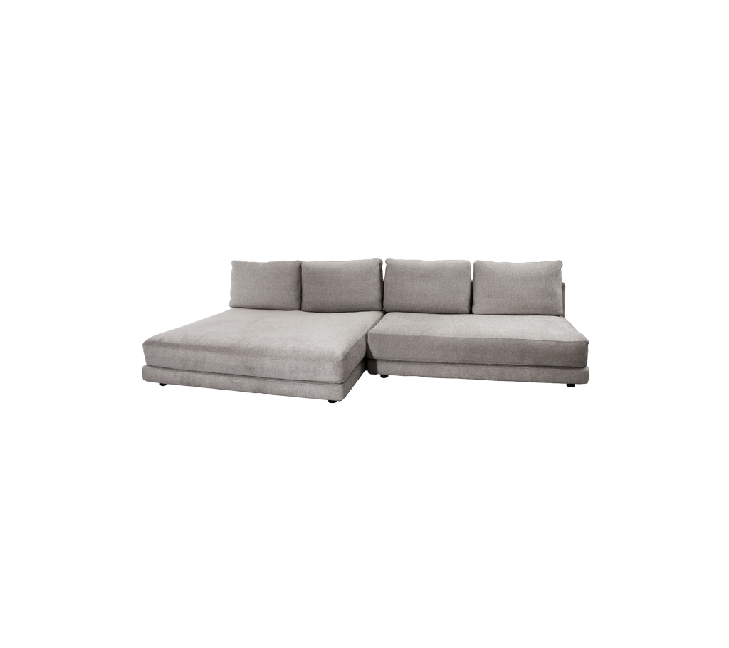 Scale 2-seater sofa w/double daybed, right