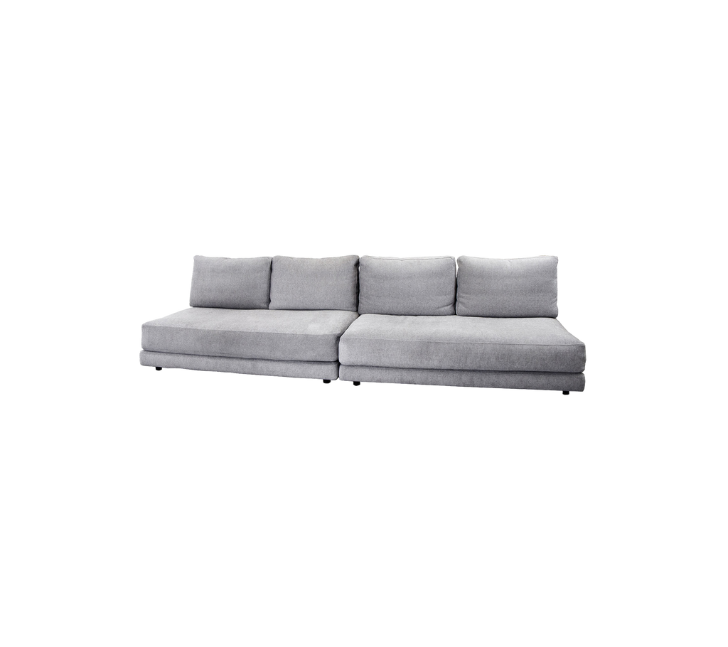 Scale 2 x 2-seater sofa module