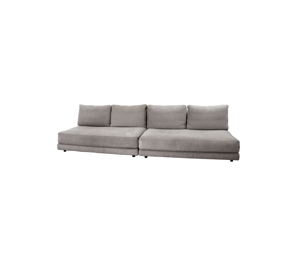 Scale 2 x 2-seater sofa module