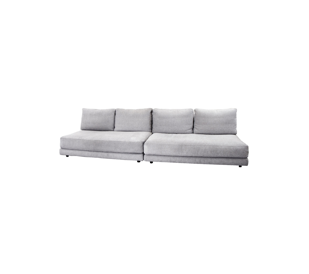 Scale 2 x 2-seater sofa module