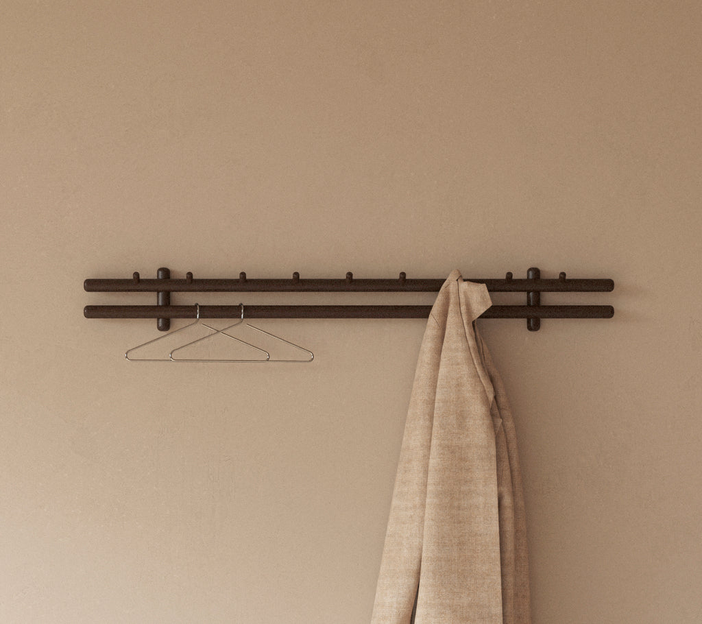 Sticks coat rack, 120 cm